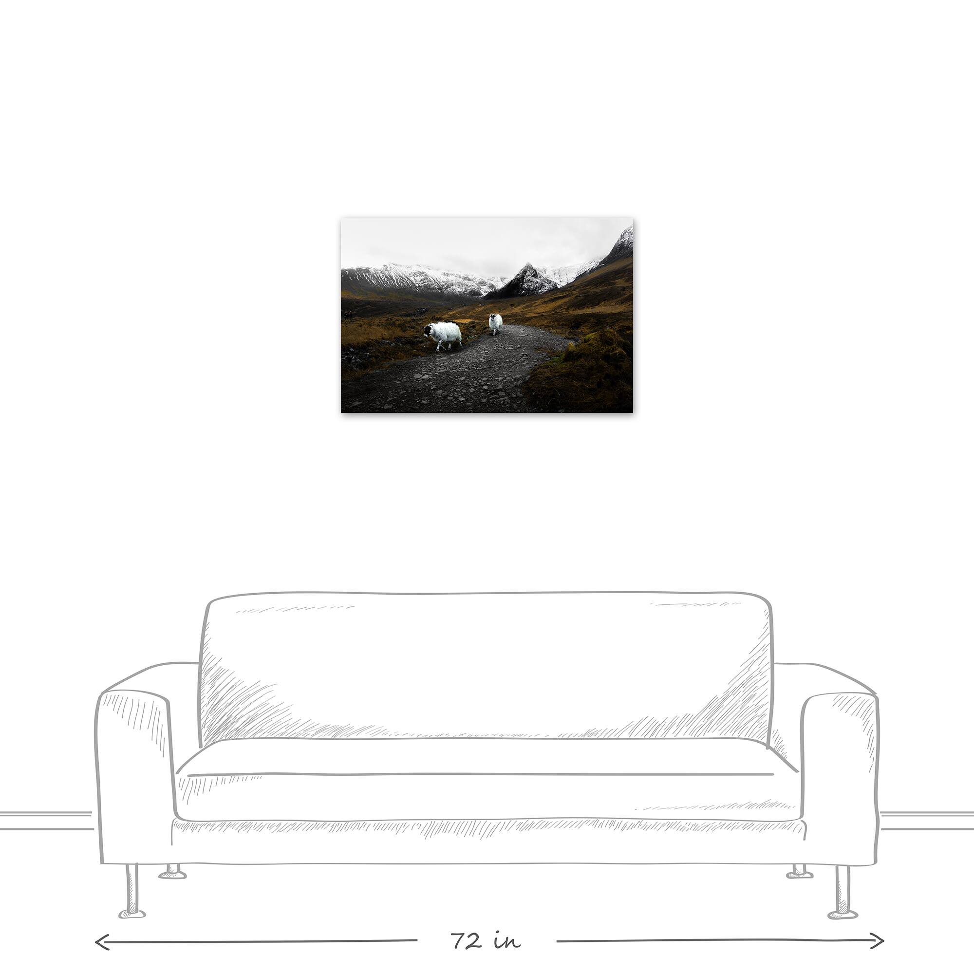 Herd Travel Canvas Wall Art